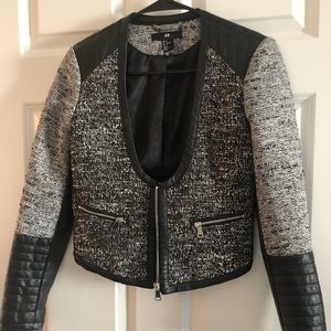 H&M Moto Jacket/Blazer size 4